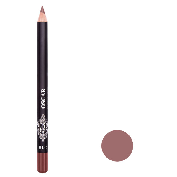 مداد لب اسکار مدل Waterproof Lipliner شماره 518